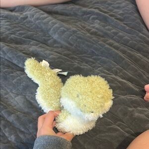 Jellycate Snake Plush Small - Soft Pale Yellow Squeaky Friend